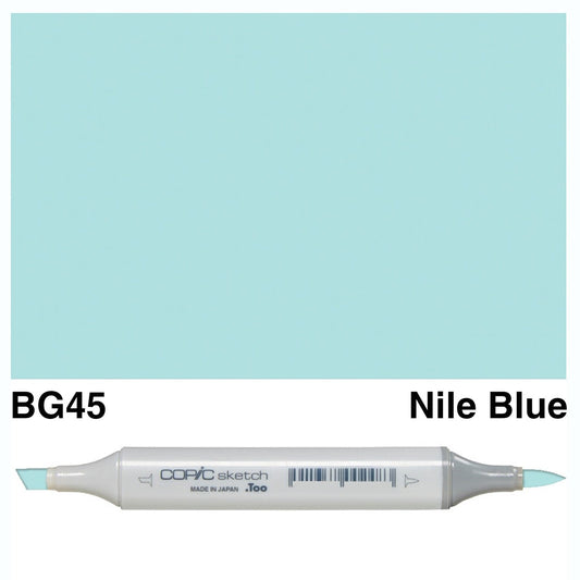 Copic Sketch BG45 Nile Blue - theartshop.com.au