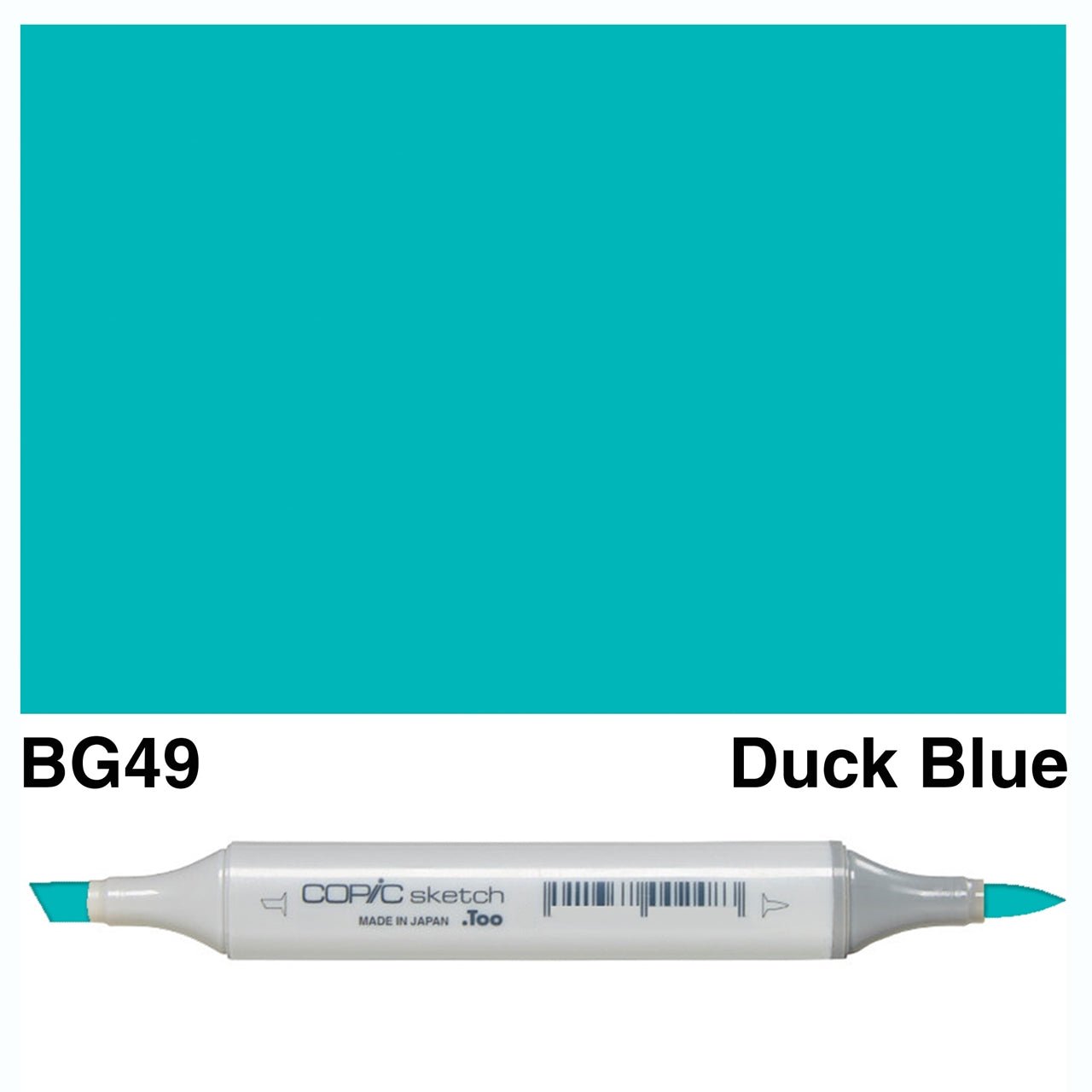 Copic Sketch BG49 Duck Blue - theartshop.com.au