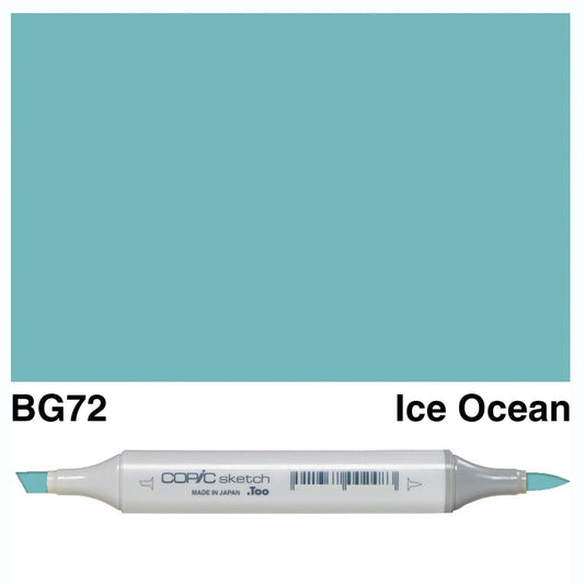 Copic Sketch BG72 Ice Ocean - theartshop.com.au