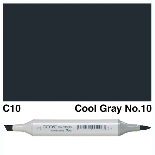 Copic Sketch C10 Cool Gray No.10 - theartshop.com.au