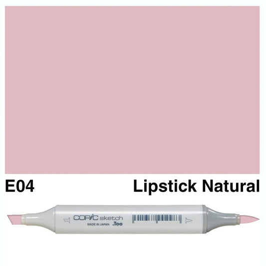 Copic Sketch E04 Lipstick Natural - theartshop.com.au