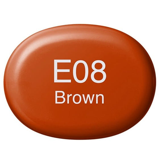 Copic Sketch E08 Brown - theartshop.com.au