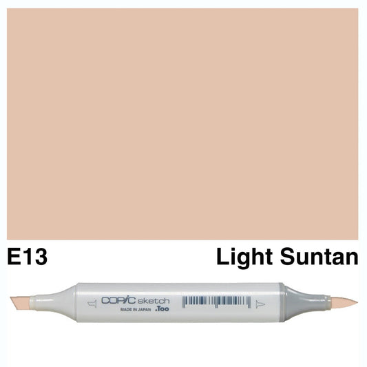 Copic Sketch E13 Light Suntan - theartshop.com.au