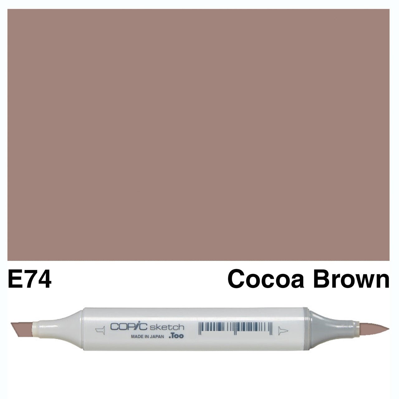 Copic Sketch E74 Cocoa Brown - theartshop.com.au