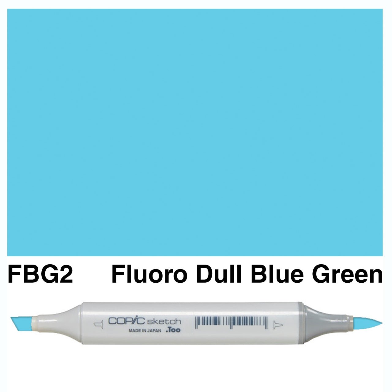 Copic Sketch FBG2 Fluorescent Dull Blue Green - theartshop.com.au