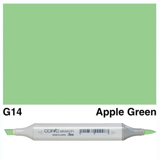 Copic Sketch G14 Apple Green - theartshop.com.au