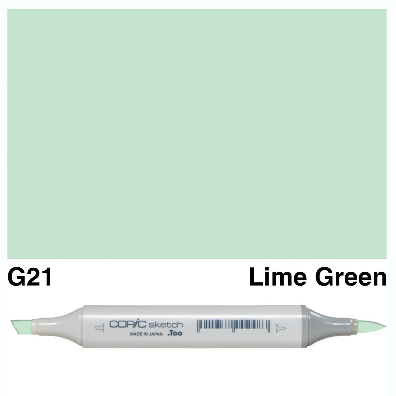 Copic Sketch G21 Lime Green - theartshop.com.au