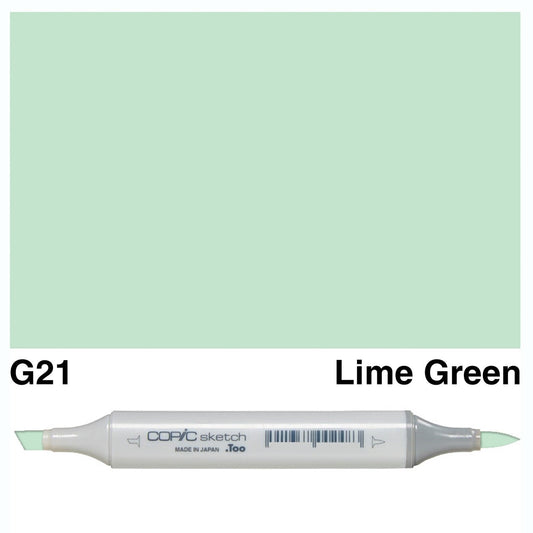 Copic Sketch G21 Lime Green - theartshop.com.au