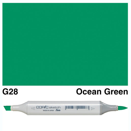 Copic Sketch G28 Ocean Green - theartshop.com.au