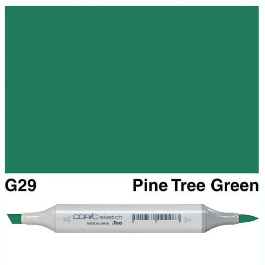 Copic Sketch G29 Pine Tree Green - theartshop.com.au