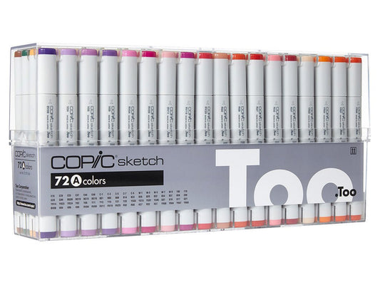 Copic Sketch Marker Set 72A - theartshop.com.au