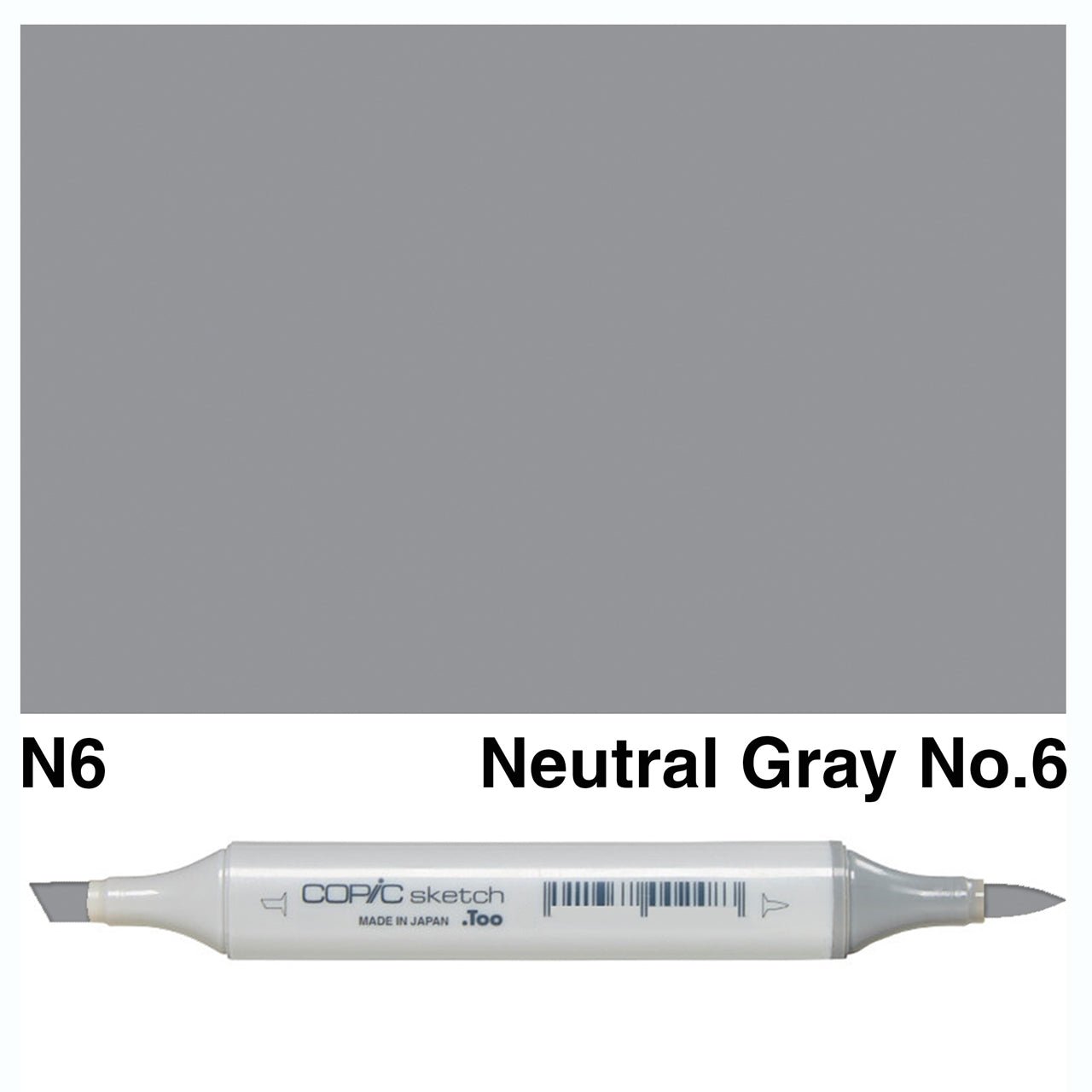 Copic Sketch N6 Neutral Gray No.6 - theartshop.com.au