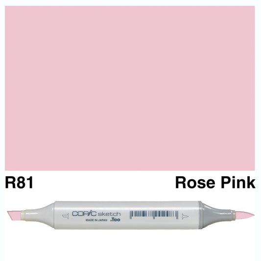 Copic Sketch R81 Rose Pink - theartshop.com.au