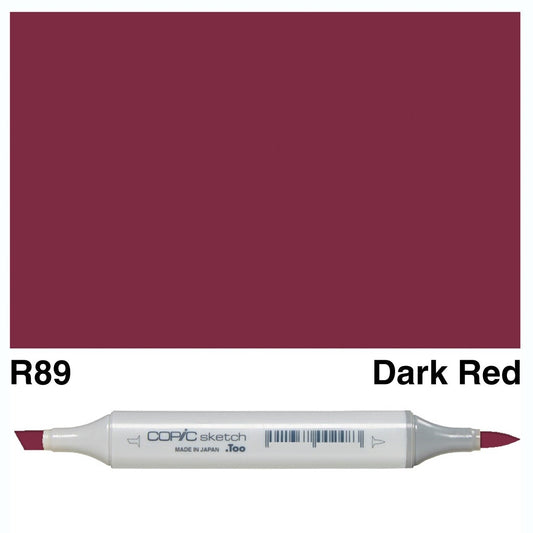Copic Sketch R89 Dark Red - theartshop.com.au