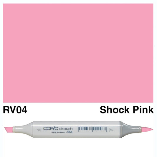 Copic Sketch RV04 Shock Pink - theartshop.com.au