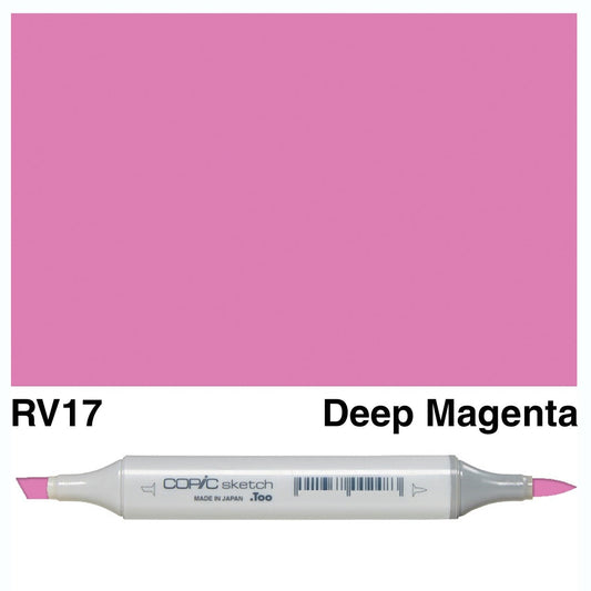 Copic Sketch RV17 Deep Magenta - theartshop.com.au