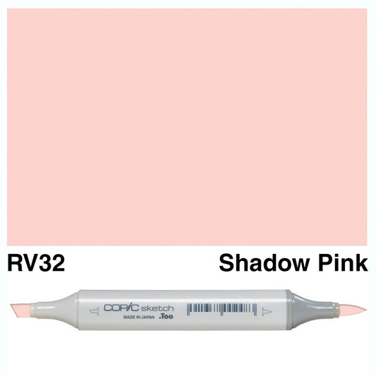 Copic Sketch RV32 Shadow Pink - theartshop.com.au