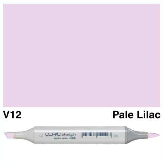 Copic Sketch V12 Pale Lilac - theartshop.com.au