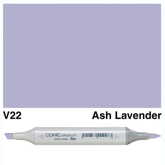 Copic Sketch V22 Ash Lavender - theartshop.com.au