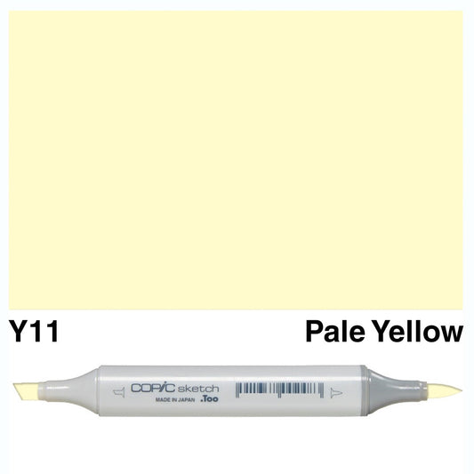 Copic Sketch Y11 Pale Yellow - theartshop.com.au