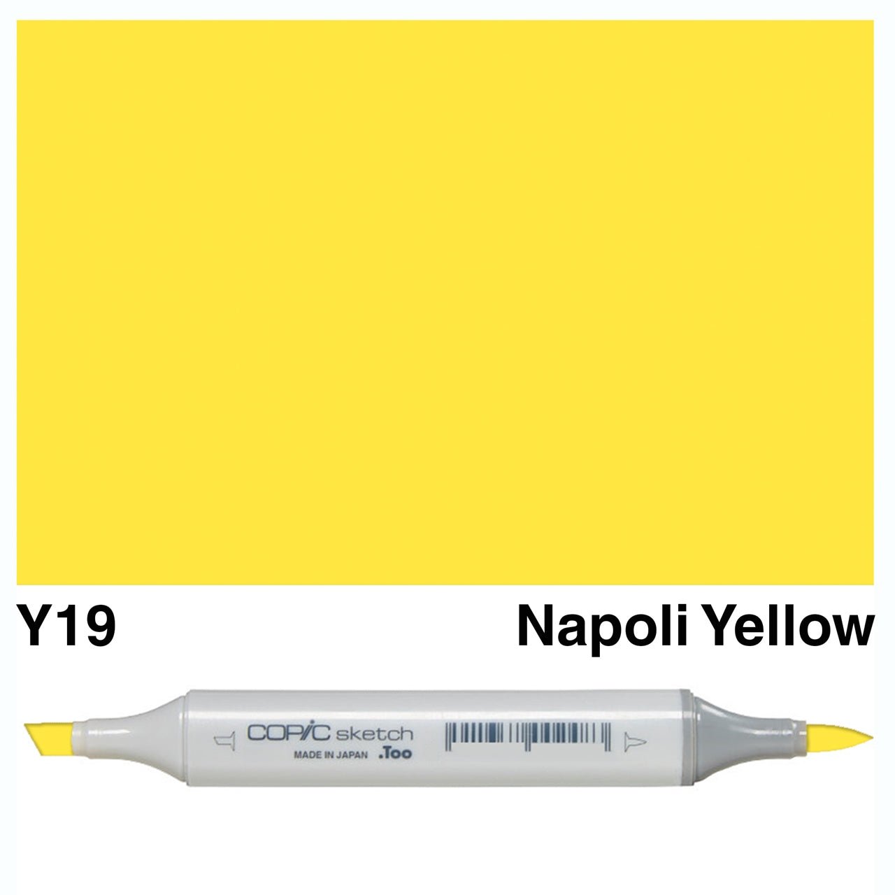 Copic Sketch Y19 Napoli Yellow - theartshop.com.au