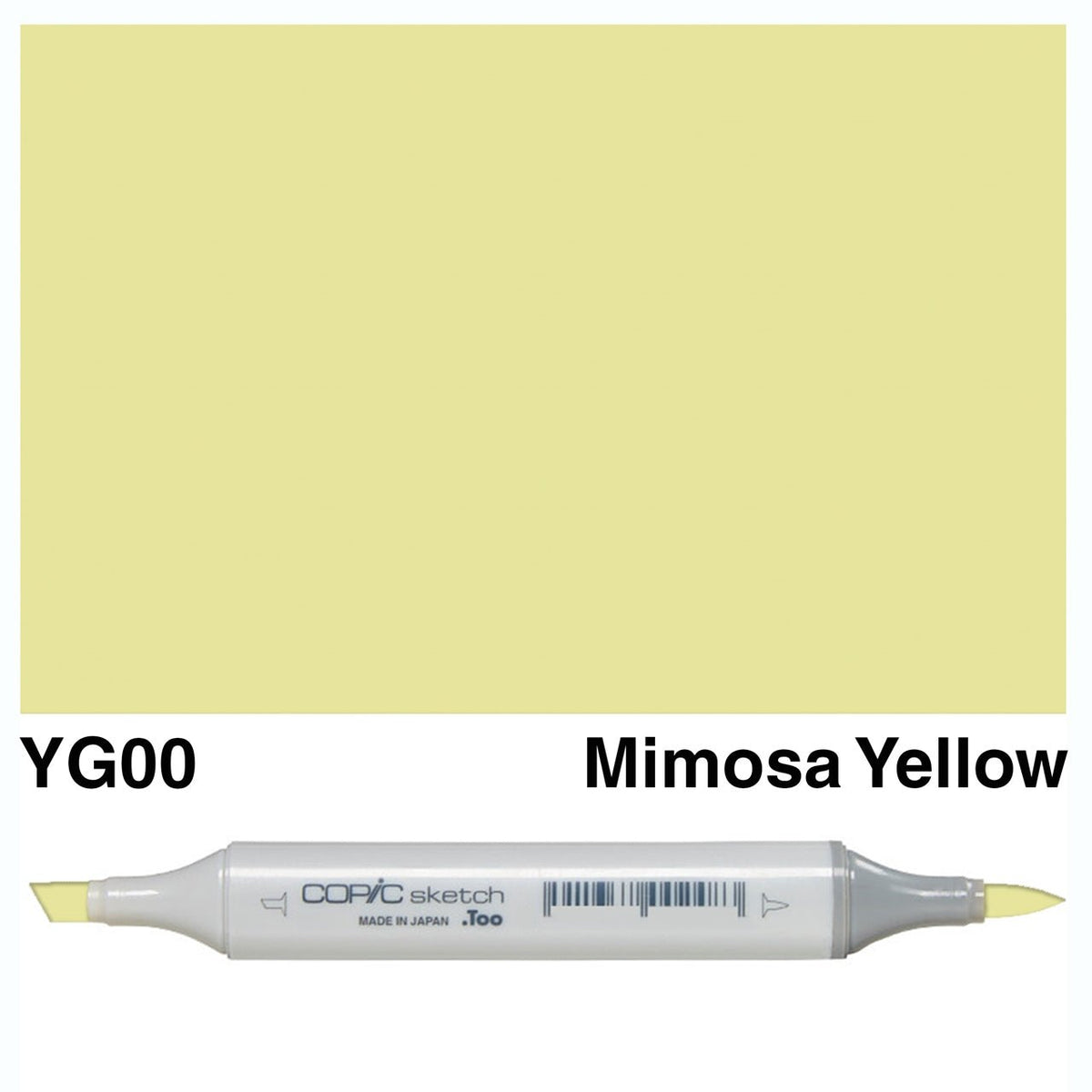 Copic Sketch YG00 Mimosa Yellow - theartshop.com.au