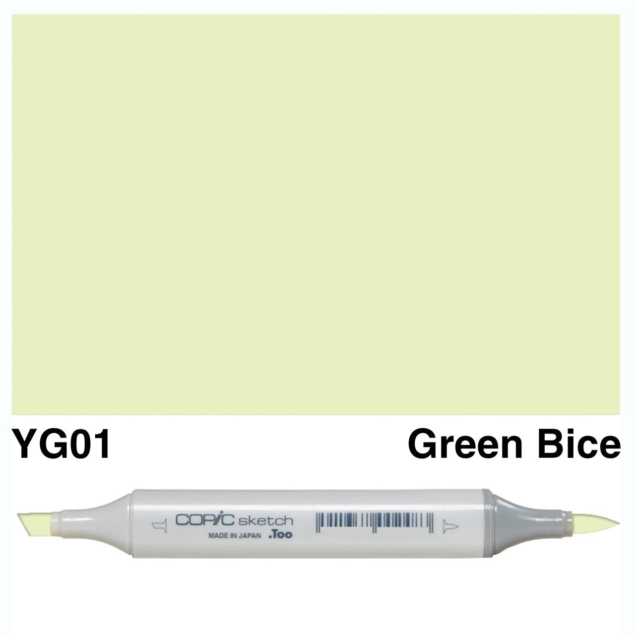 Copic Sketch YG01 Green Bice - theartshop.com.au