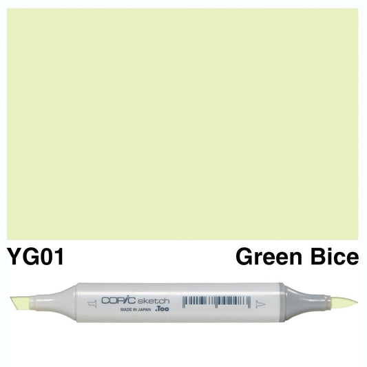 Copic Sketch YG01 Green Bice - theartshop.com.au