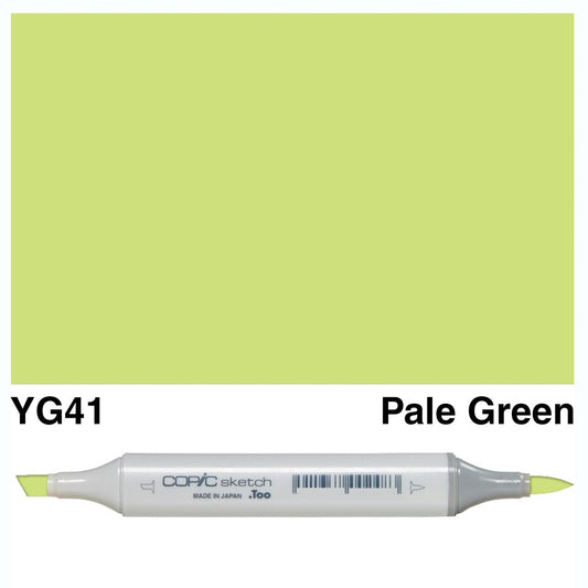 Copic Sketch YG41 Pale Cobalt Green - theartshop.com.au