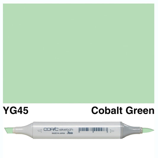 Copic Sketch YG45 Cobalt Green - theartshop.com.au