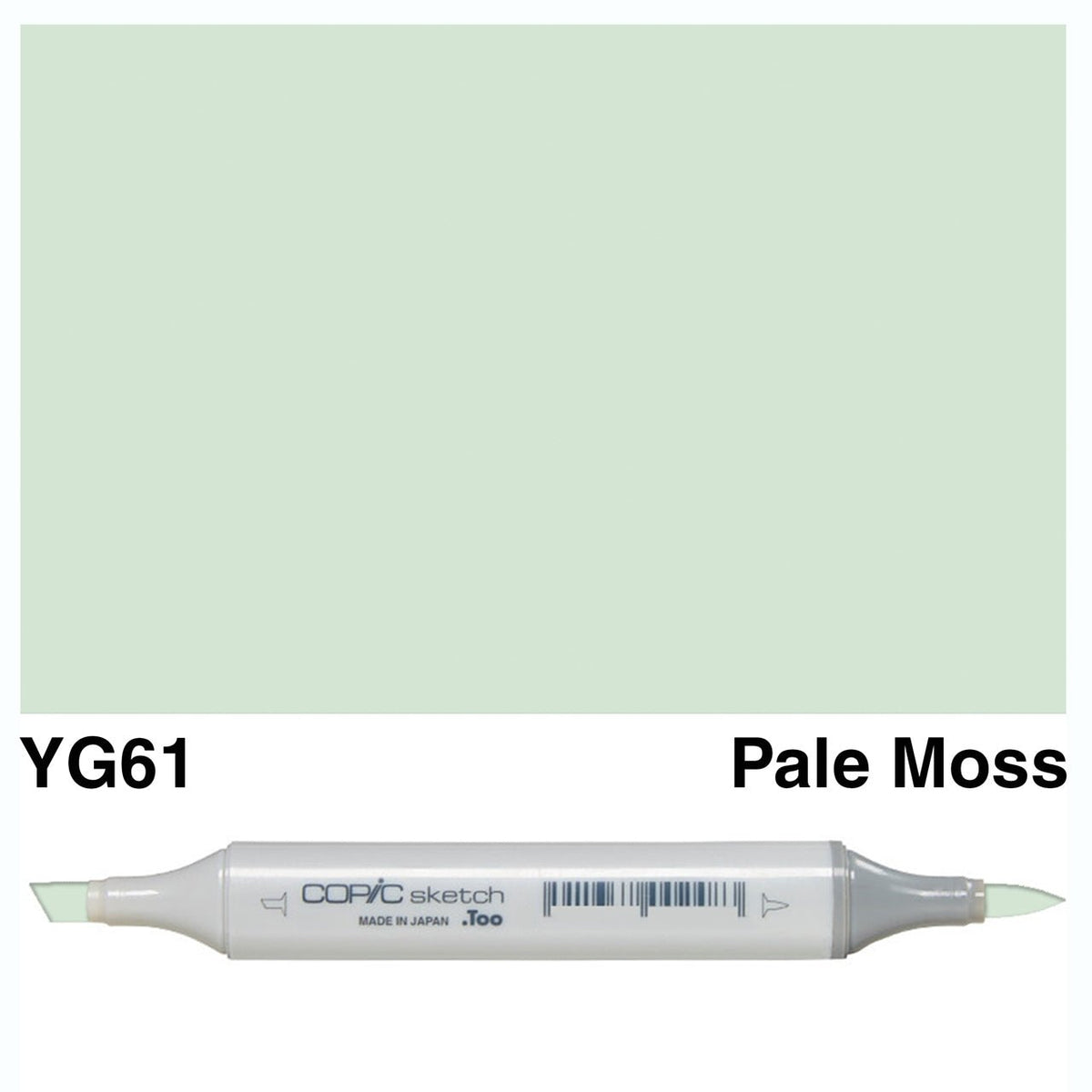 Copic Sketch YG61 Pale Moss - theartshop.com.au
