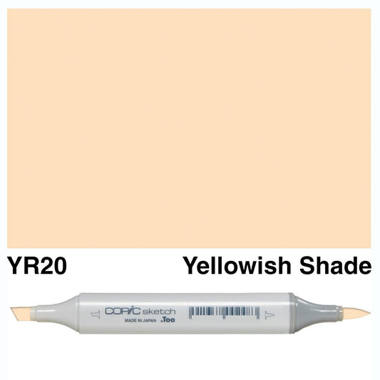 Copic Sketch YR20 Yellowish Shade - theartshop.com.au