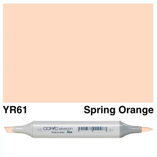 Copic Sketch YR61 Spring Orange - theartshop.com.au
