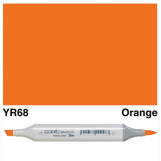 Copic Sketch YR68 Orange - theartshop.com.au
