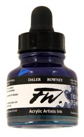 Daler FW Ink 29.5ml 127 Indigo - theartshop.com.au