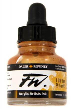 Daler FW Ink 29.5ml 701 Gold Imitation - theartshop.com.au