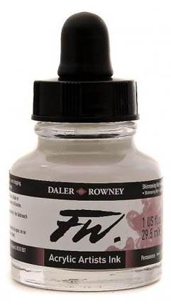 Daler FW Ink 29.5ml 713 Shimmering Red - theartshop.com.au