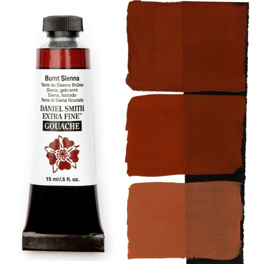 Daniel Smith Gouache 15ml Burnt Sienna - theartshop.com.au