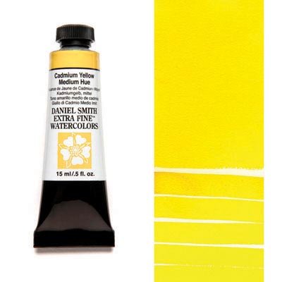 Daniel Smith Watercolour 15ml Cadmium Yellow Medium Hue - theartshop.com.au