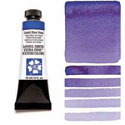 Daniel Smith Watercolour 15ml Cobalt Blue Violet - theartshop.com.au