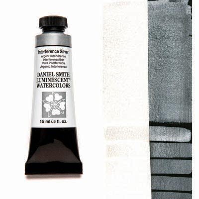 Daniel Smith Watercolour 15ml Interference Silver - theartshop.com.au