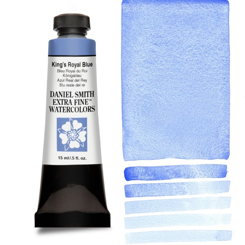 Daniel Smith Watercolour 15ml King's Royal Blue - theartshop.com.au