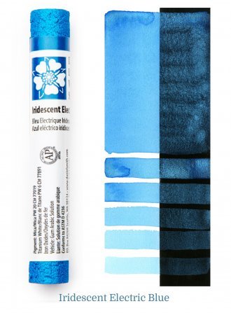 Daniel Smith Watercolour Stick Iridescent Electric Blue - theartshop.com.au