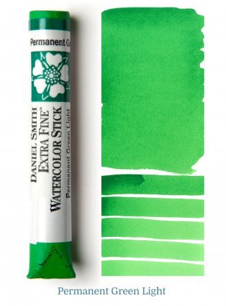 Daniel Smith Watercolour Stick Permanent Green Light - theartshop.com.au