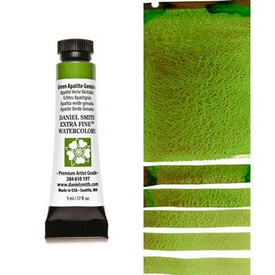 Daniel Smith W/C 5ml Green Apatite Genuine - theartshop.com.au