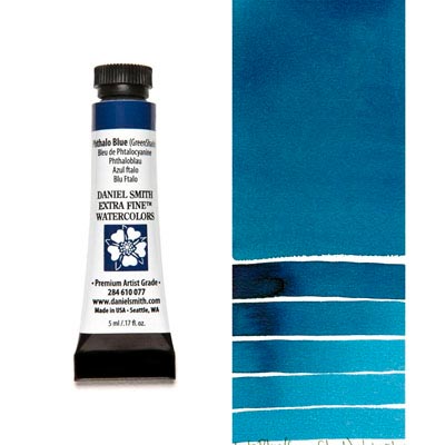Daniel Smith W/C 5ml Phthalo Blue Green Shade - theartshop.com.au