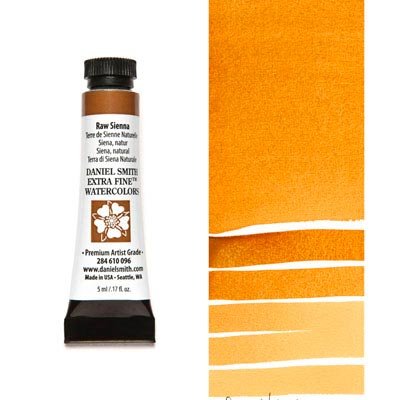 Daniel Smith W/C 5ml Raw Sienna - theartshop.com.au