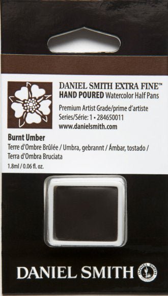 Daniel Smith W/C H/P Burnt Umber - theartshop.com.au