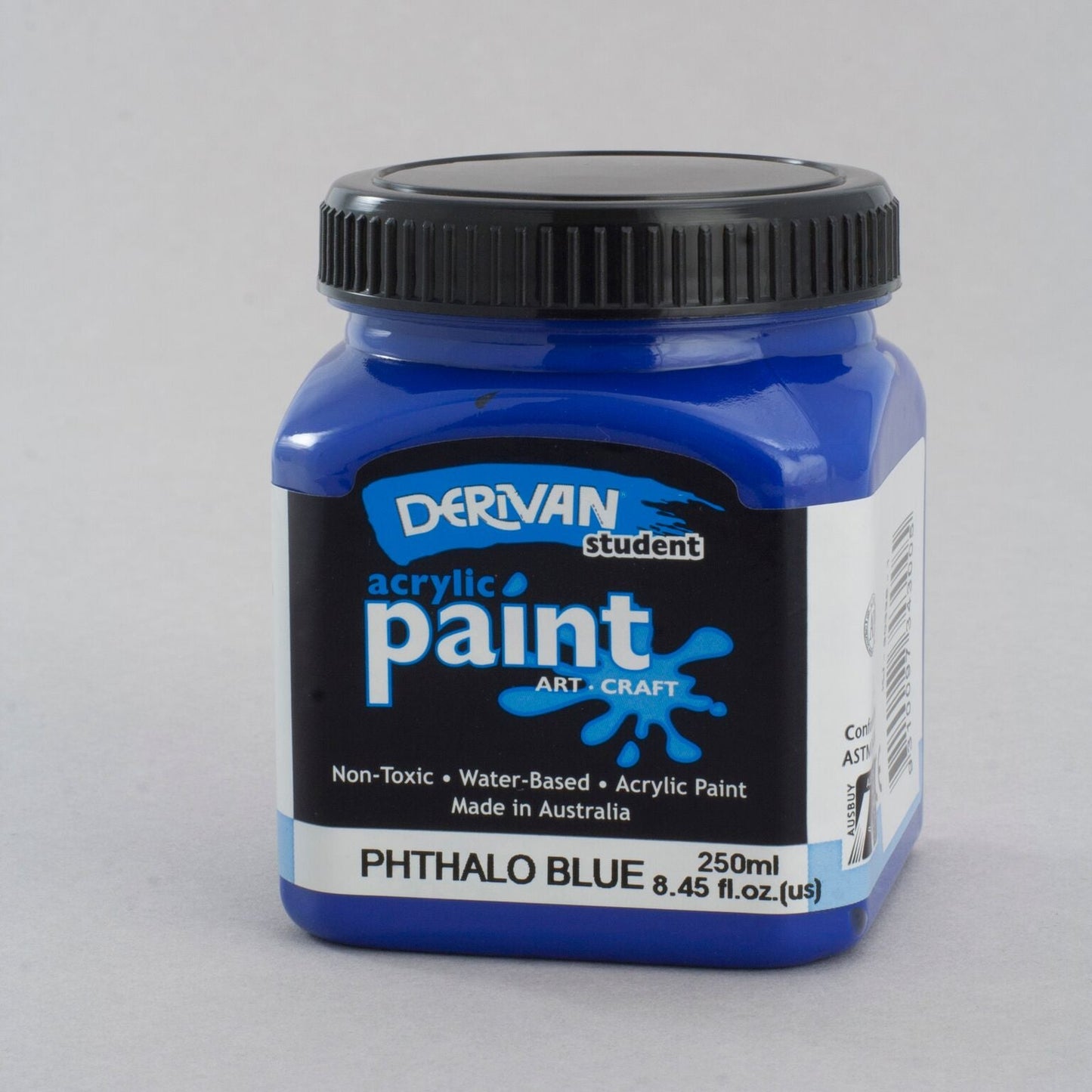 Derivan Students 250ml Phthalo Blue (Cool) - theartshop.com.au