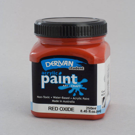 Derivan Students 250ml Red Oxide - theartshop.com.au